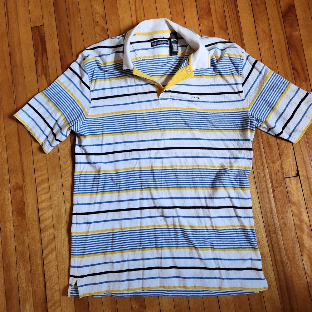 Enyce stripped polo shirt size XL